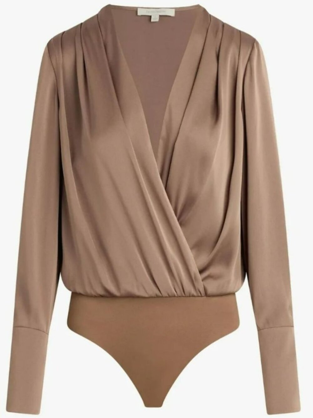 Favorite Daughter The Date Blouse Bodysuit in Macchiato